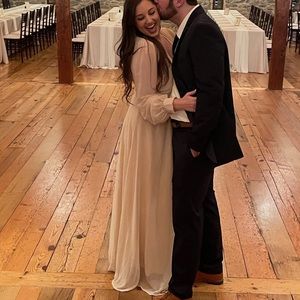 Beautiful cream dress